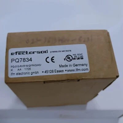 1PCS New IFM PQ7834 pressure sensor In Box Free Shipping - Image 1 of 3