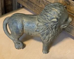 HUBLEY AC WILLIAMS ? BANCO LEONE IN GHISA IMPERDIBILE VERNICE ORIGINALE 6 1/2 PER 5 1/2 - Foto 1 di 5