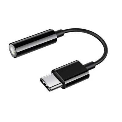 Lote de adaptadores USB-C tipo C a conector de auriculares AUX de 3,5 mm para teléfono iPhone 15/Android Foto 1 de 4