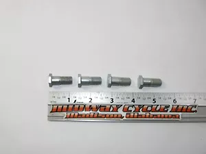 HONDA CT200 CT90 NOS OEM REAR SPROCKET BOLT 90128-033-000 SET OF 4 jh - Bild 1 von 6
