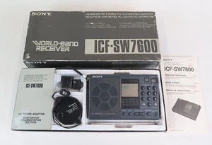 Sony ICF-SW7600 Weltempfänger / Radio incl. Zubehör - Bild 1 von 10