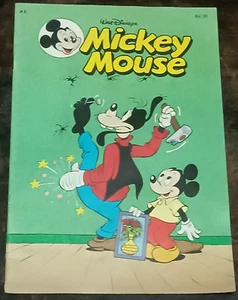 INDIA PRINT COMICS WALT DISNEYS TOPOLINO # 1 DONALD DUCK, GIROSCOPIO GEARLOOSE - Foto 1 di 8