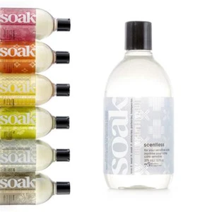 Soak Wash Scentless Laundry Detergent 12 Fl Oz Gentle No Rinse Made in Canada - Picture 1 of 8