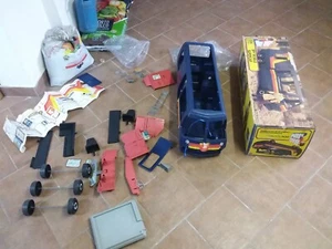 Camper big jim 004 vintage spy spia base anticrimine supercar mattel - Foto 1 di 12