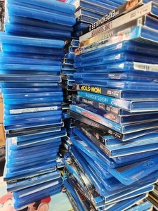 Huge Wholesale Blu-ray Movie Lot Of 50 Assorted Mixed Titles Resale Collector - Picture 1 of 4
