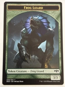 MTG Ravnica Allegiance Frog Lizard Token 006/013 NM - Picture 1 of 2