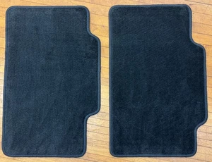 OEM FORD FoMoCo D702P OEM Replacement Truck Black Floor Mat Mats Pair - Picture 1 of 7