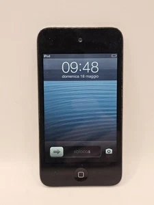Apple Ipod Touch 4th gen 16GB Nero Black Model A1367 Funzionante Testato - Foto 1 di 10