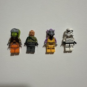 Lego Star Wars Rebels Ghost 75053 Minifigures FULL SET - Comes as shown