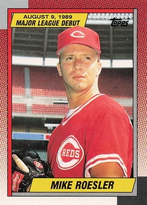 1990 Topps Major League Debut 1989 #104 Mike Roesler - Image 1 of 2