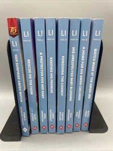 Love Inspired Inspirational Romance Lot 8 Amish Match K-9 Companions Cowboy Baby - Bild 1 von 8