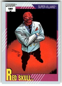 1991 Impel Marvel Universe II Trading Card #90 Red Skull - Picture 1 of 4