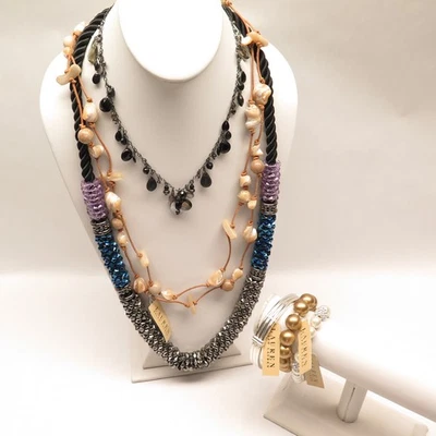 Large Bulk Lot of RALPH LAUREN New Custom Faux Pearl Jewelry Good For Resale - Image 1 of 3