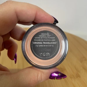 BareMinerals Original Mineral Veil 2 g Loose Setting Powder Original Translucent - Picture 1 of 3