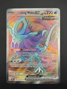 Walking Wake EX 189/162SV05: Temporal Forces Holo Double Rare Full Art - Picture 1 of 2
