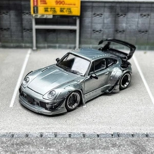 SW 1/64 Scale Porsche 911 RWB 993 Rotana Varnish Diecast Car Model Toy Gift - Picture 1 of 6