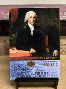 James Madison TP4 2004 Upper Deck The History of The United States - Imagen 1 de 2