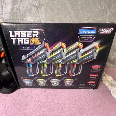 Set of 3 Squad HERO Rechargeable Laser Tag Light Force Edition for Kids Ages 8+ - Image 1 of 3