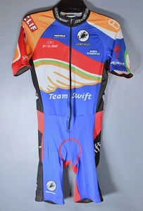 Squadra Men's Cycling Skinsuit Size Medium, Short Sleeve - Picture 1 of 15