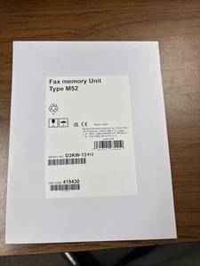 Ricoh Fax Memory Unit Type M52 - Picture 1 of 1