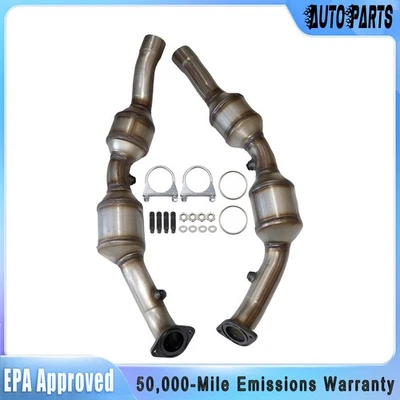 Exhaust Manifold Catalytic Converters For 2010 2011 Chevy Chevrolet Camaro 3.6L Foto 1 de 4