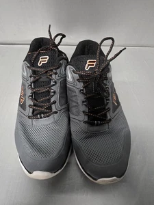 Fila Herren 11 Memory Foam grau und orange Turnschuhe Größe 11 E - Bild 1 von 7