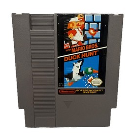 Super Mario Bros. Sistema de entretenimiento Duck Hunt NES Nintendo videojuego probado
