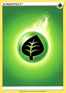 SWSH01: Sword & Shield Base Set #170/156 Grass Energy - Bild 1 von 2