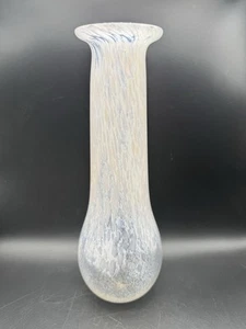 Murano Seguso? Italy Vase Swirl Pink Hand Blown Pontil 10.5” See Description - Picture 1 of 9