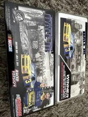 2010 DALE EARNHARDT JR WRANGLER JEANS RACED VERSION DAYTONA WIN 1/24 NASCAR CAR - Image 1 of 4