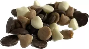 Callebaut feine belgische Bäcker dunkelweiße Schokolade & Erdnussbutter Kugeln Mischung - Bild 1 von 2