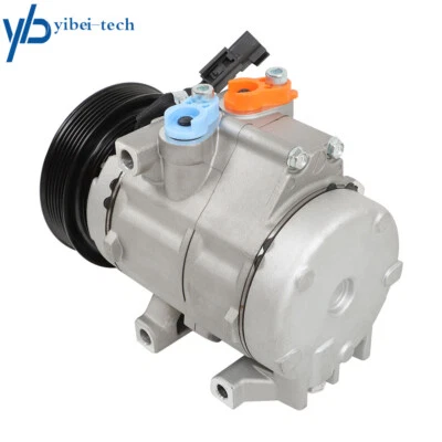 A/C Compressor With Clutch Fit For Ford F-150 2007-2014 Expedition 0549 New - Image 1 of 4