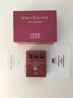 BBE Sound VC-3080 Varicomp Vari Compresor Raro Pedal Efecto Guitarra + Caja Foto 1 de 4