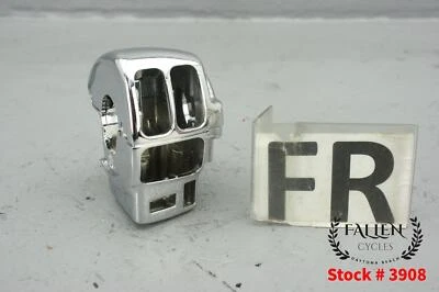 Harley Electra Glide CVO 2006 interruptor de control derecho carcasa y cubierta cromada Foto 1 de 4