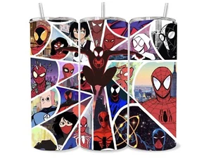 Tumbler 20oz Cup Spiderman Spidey Superhero Avengers Spider-man - Picture 1 of 1