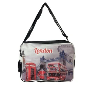 London Messenger Cross Body Shoulder Bag Men Women Unisex - Picture 1 of 5