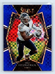 Dez Fitzpatrick 2021 Select Premier Level Blue Prizm RC Tennessee Titans/149 - Imagen 1 de 2
