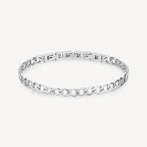 BROSWAY RIPTIDE BRACCIALE DA UOMO IN ACCIAIO A MAGLIA GRUMETTA BTD018 (4092) - Imagen 1 de 5
