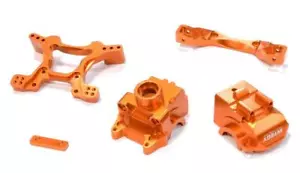 Billet Machined Front Gearbox & Shock Tower for Traxxas 1/10 Telluride 4X4 - Picture 1 of 1
