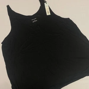 NWT Prologue Black Cami Tank Top V-neck Camisole Under Shirt XXL - Picture 1 of 4