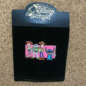 Pin 39132 Disney Auctions Stitch with Toy Story Gang LE1000 - Picture 1 of 2