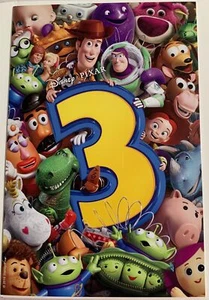 Pixar Animation Studio Store Toy Story 3 Blank Greeting Card - Picture 1 of 2