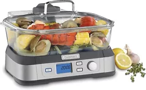 Cuisinart STM-1000 Cook Fresh Digital Glass Food Steamer Stainless Steel NEW! - Picture 1 of 9