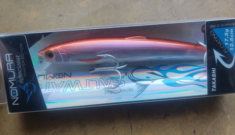 Nomura Wobbler Jerkbait Crankbait MeFo Hecht Zander Lachs Forelle 18gr.