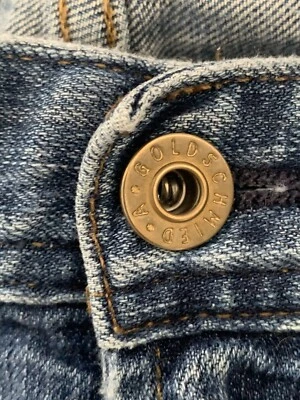 Adriano Goldschmied Protege Straight Leg Mens Blue Jeans 38 x 34 - Image 1 of 4