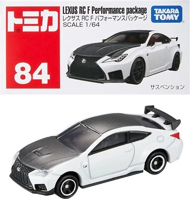 TAKARA TOMY TOMICA No.84 Lexus RC F Performance Package (Box)  - Image 1 of 4