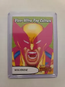 Fleer Ultra Wolverine 2023 cultura pop inserto Wolverine #PC-39 SSP - Imagen 1 de 2