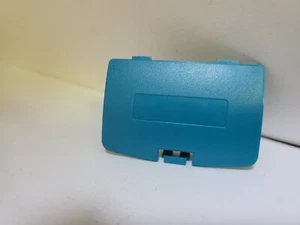 TEAL BLUE GAME BOY COLOR REPLACEMENT BATTERY COVER LID DOOR SYSTEM CONSOLE B39 - Picture 1 of 2