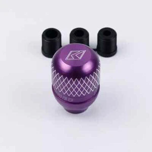K-TUNED Purple Extender Adjustable Shifter Lever Extension + Gear Shift Knob - Picture 1 of 2