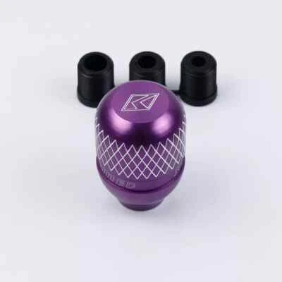 K-TUNED Purple Extender Adjustable Shifter Lever Extension + Gear Shift Knob - Image 1 of 2